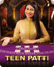 Teen Patti — Live Casino game on 777in